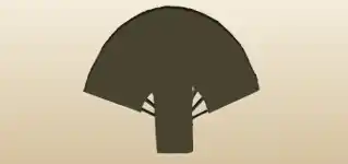 Hand Fan silhouette