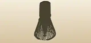 Bamboo Whisk silhouette