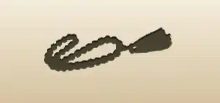 Prayer Beads silhouette