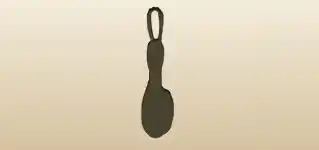 Scrub Brush silhouette