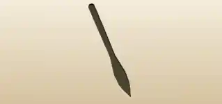 Calligraphy Brush silhouette