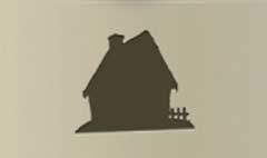 Gingerbread House silhouette
