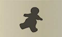 Gingerbread Man silhouette