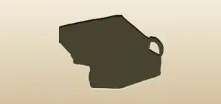 郵便配達員のカバン