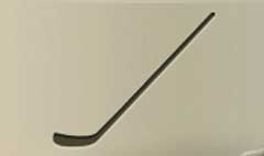 Hockey Stick silhouette