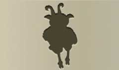 Krampus silhouette