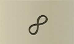 Infinity Symbol silhouette