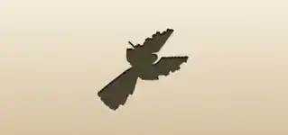 天使のシルエット