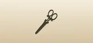 はさみのシルエット