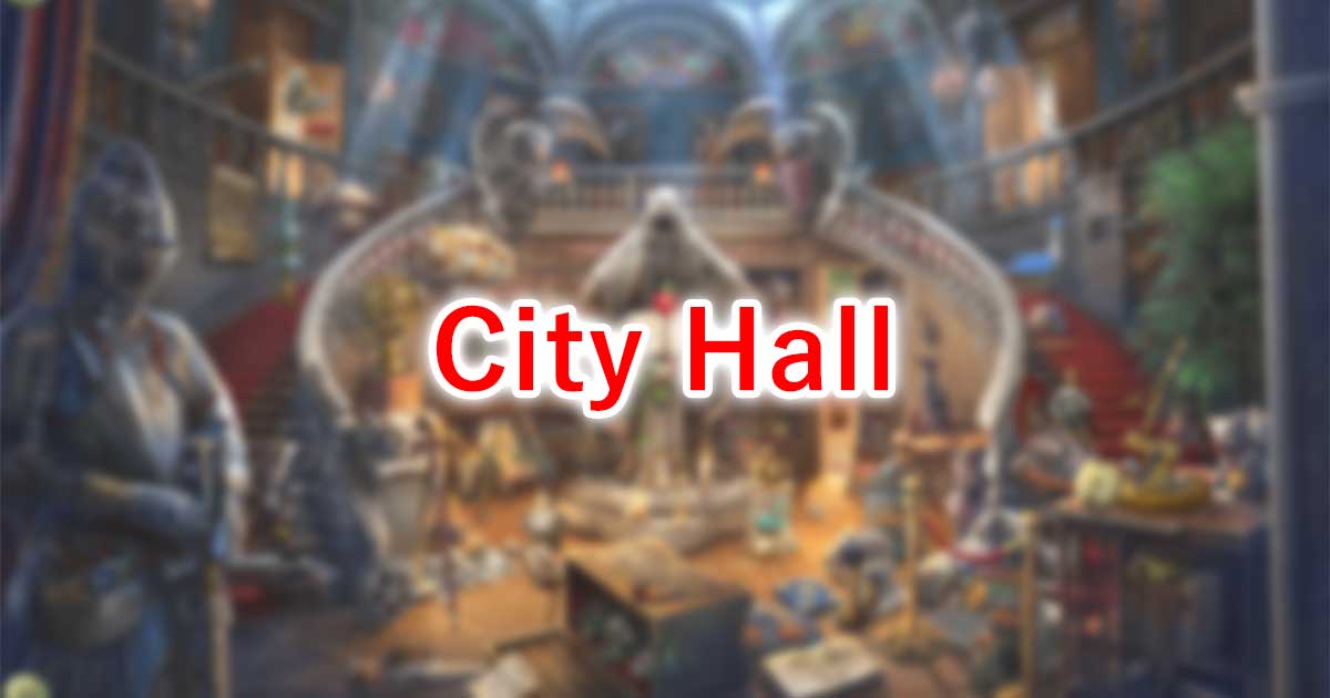 Hidden City City Hall Takumi Games