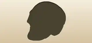 Skull silhouette