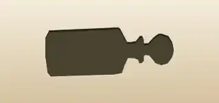Decanter silhouette