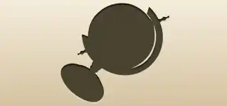 Globe silhouette