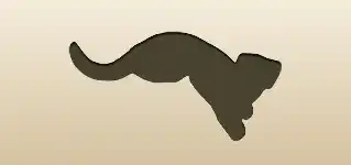 Ferret silhouette