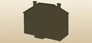 Building Model silhouette