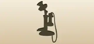 Telephone silhouette