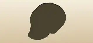 Skull silhouette