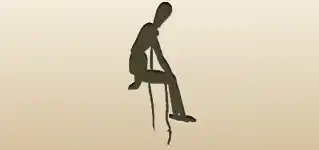 Puppet silhouette