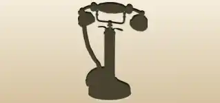 Telephone silhouette