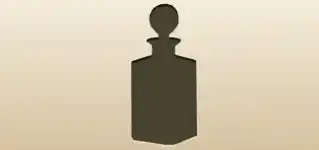 Decanter silhouette