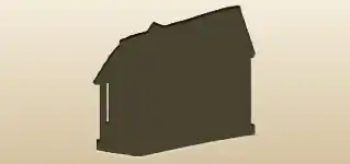 Building Model silhouette