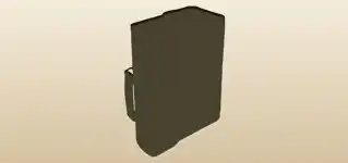 Briefcase silhouette