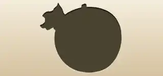 Apple silhouette