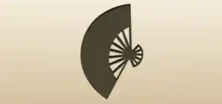 Hand Fan silhouette
