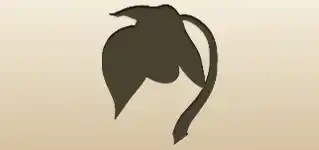 Seedling silhouette