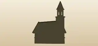 Building Model silhouette