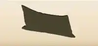 クッションのシルエット
