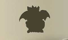 Gargoyle silhouette