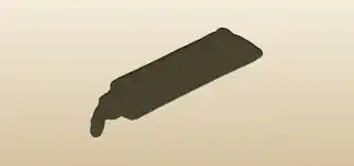 絵の具のチューブ