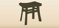 Stool silhouette