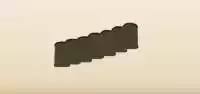 縫い糸のシルエット