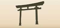 Torii silhouette