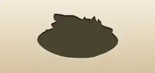 Sandwich silhouette