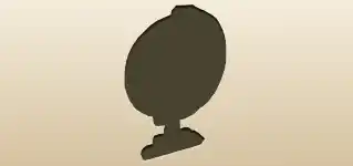 Globe silhouette
