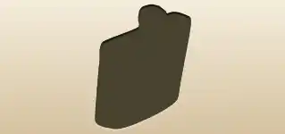 Flask silhouette