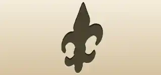 Fleur-de-Lis silhouette