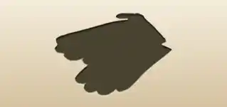 Gloves silhouette