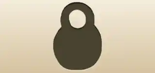 Padlock silhouette