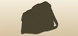 Briefcase silhouette