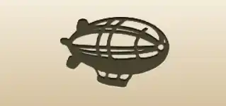 Airship silhouette