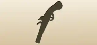 Pistol silhouette