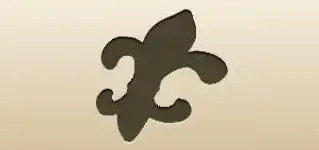 Fleur-de-Lis silhouette