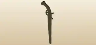 Pistol silhouette