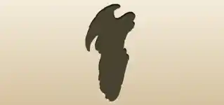 Angel silhouette