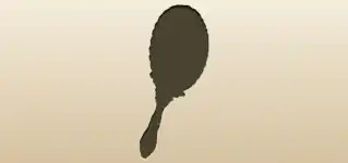 Hand Mirror silhouette