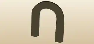 Magnet silhouette